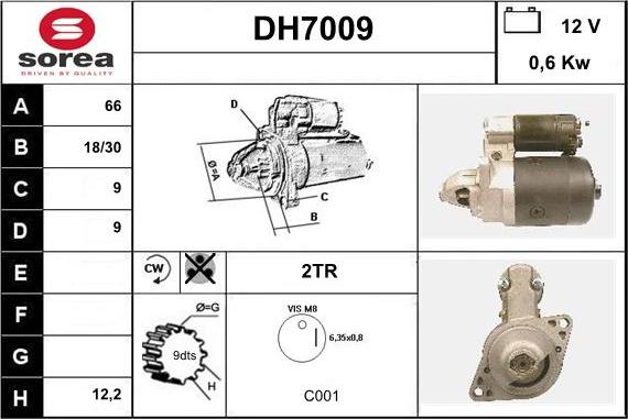 Sera DH7009 - Starteris ps1.lv