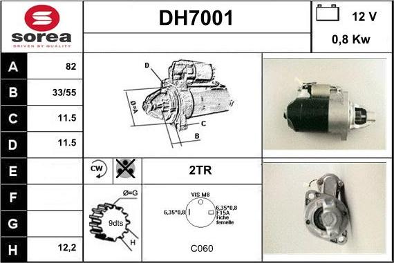 Sera DH7001 - Starteris ps1.lv