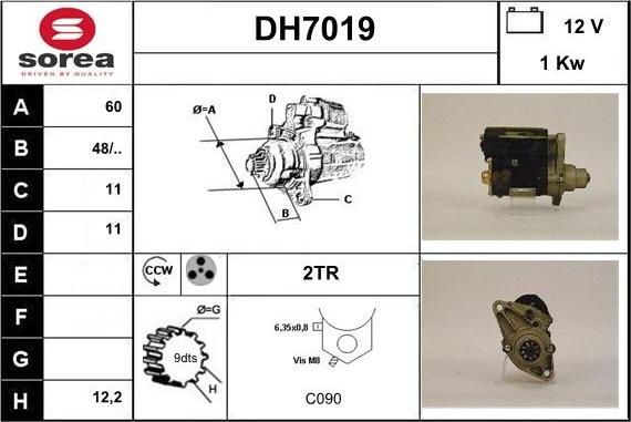 Sera DH7019 - Starteris ps1.lv