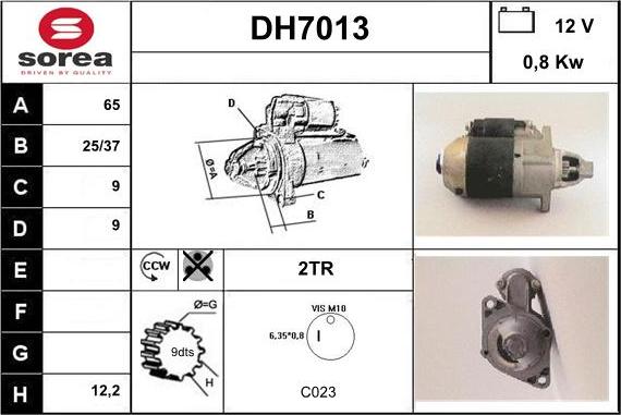 Sera DH7013 - Starteris ps1.lv