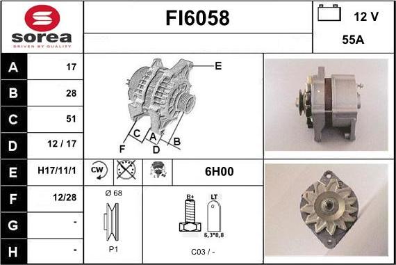 Sera FI6058 - Ģenerators ps1.lv