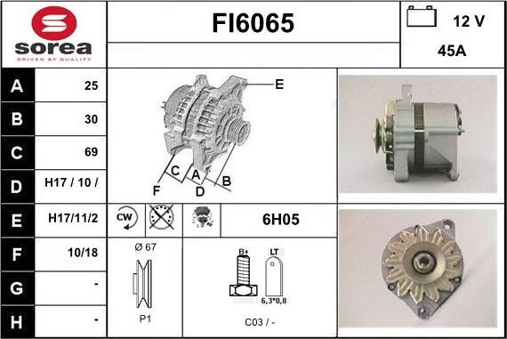 Sera FI6065 - Ģenerators ps1.lv