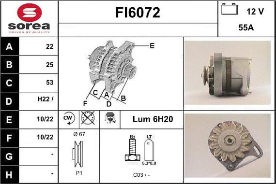 Sera FI6072 - Ģenerators ps1.lv