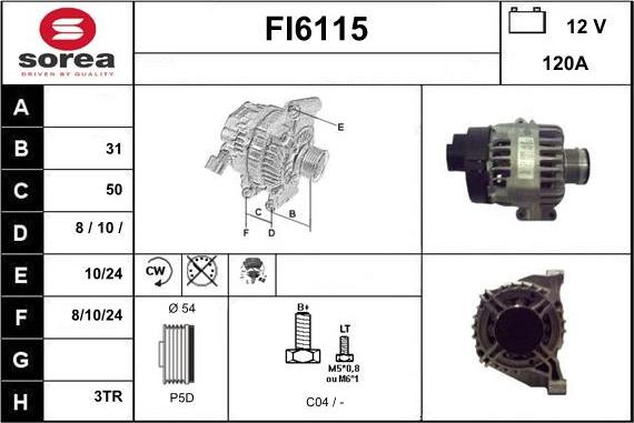 Sera FI6115 - Ģenerators ps1.lv