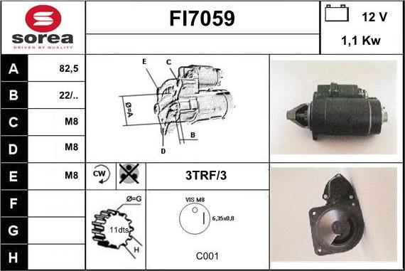 Sera FI7059 - Starteris ps1.lv