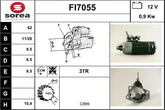 Sera FI7055 - Starteris ps1.lv