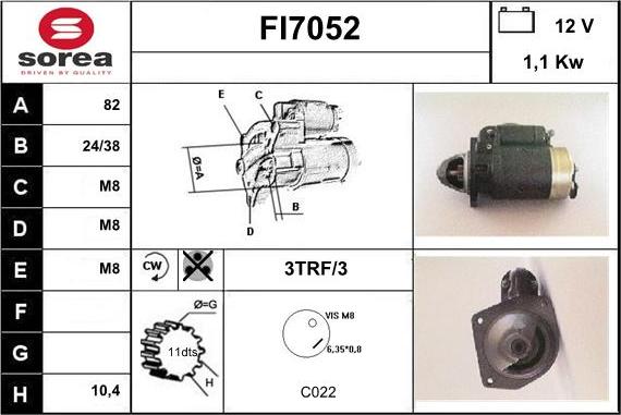 Sera FI7052 - Starteris ps1.lv