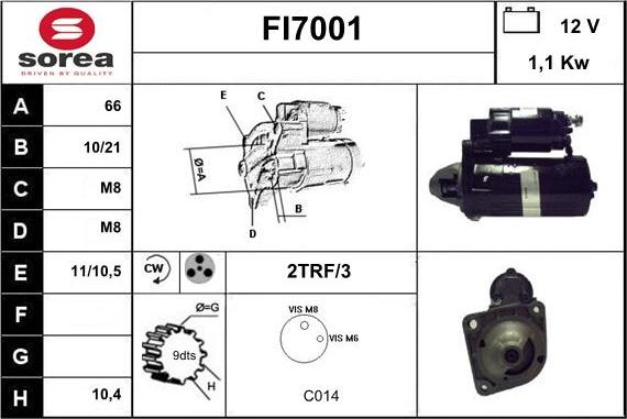 Sera FI7001 - Starteris ps1.lv