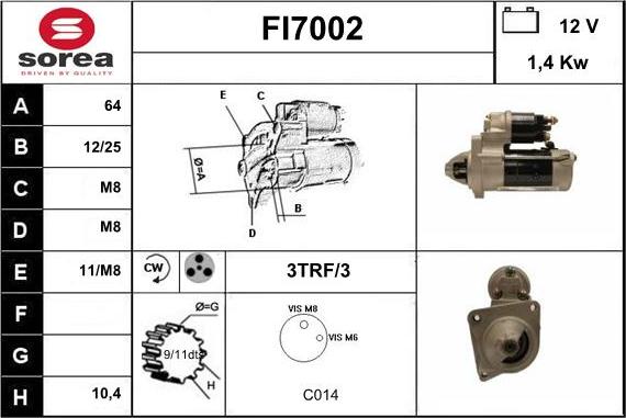 Sera FI7002 - Starteris ps1.lv