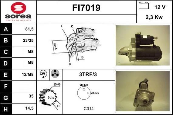 Sera FI7019 - Starteris ps1.lv