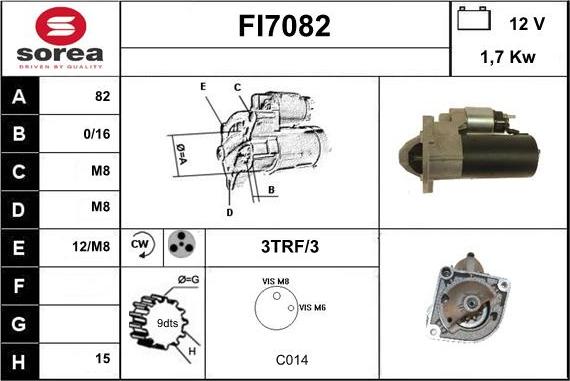 Sera FI7082 - Starteris ps1.lv