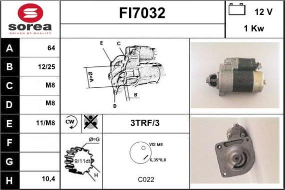 Sera FI7032 - Starteris ps1.lv