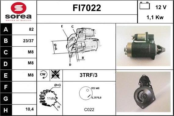 Sera FI7022 - Starteris ps1.lv