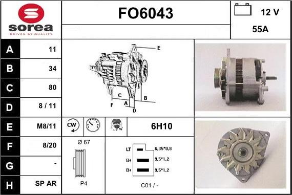 Sera FO6043 - Ģenerators ps1.lv