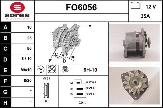 Sera FO6056 - Ģenerators ps1.lv