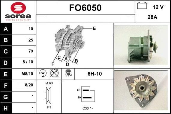 Sera FO6050 - Ģenerators ps1.lv