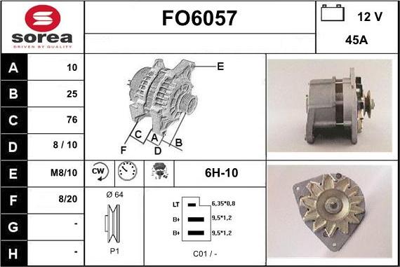 Sera FO6057 - Ģenerators ps1.lv