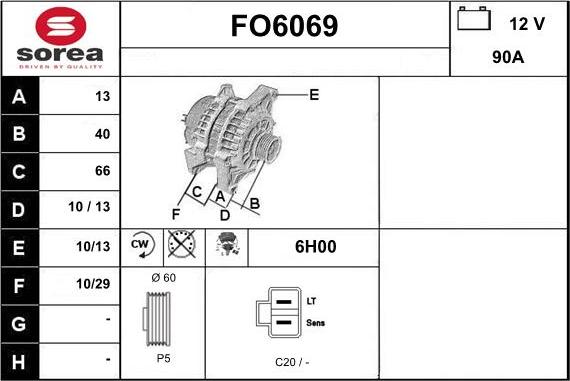 Sera FO6069 - Ģenerators ps1.lv