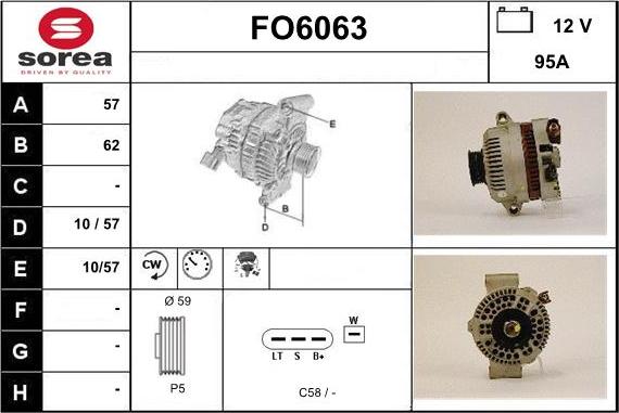 Sera FO6063 - Ģenerators ps1.lv