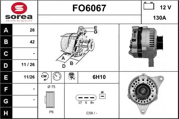 Sera FO6067 - Ģenerators ps1.lv