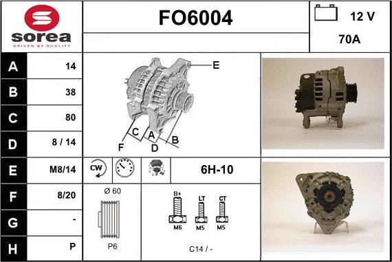 Sera FO6004 - Ģenerators ps1.lv