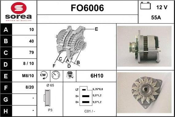 Sera FO6006 - Ģenerators ps1.lv