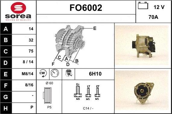 Sera FO6002 - Ģenerators ps1.lv