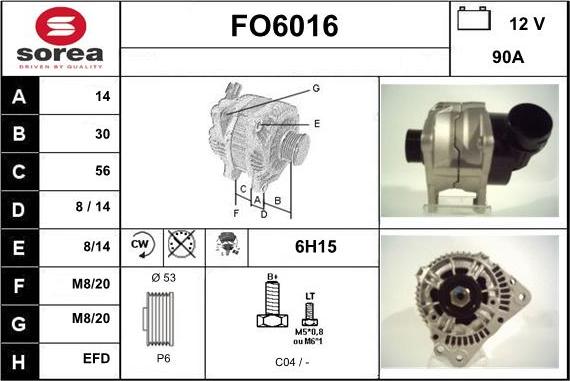 Sera FO6016 - Ģenerators ps1.lv