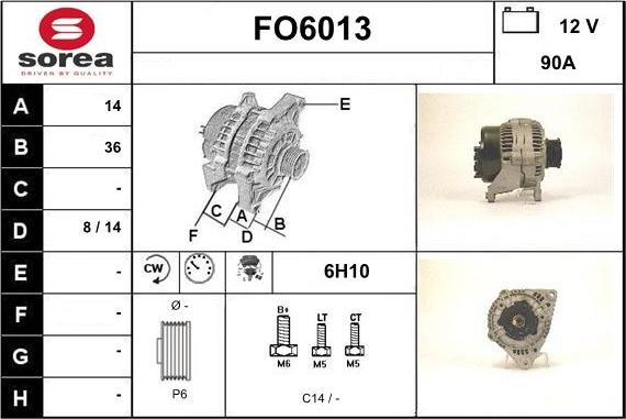 Sera FO6013 - Ģenerators ps1.lv