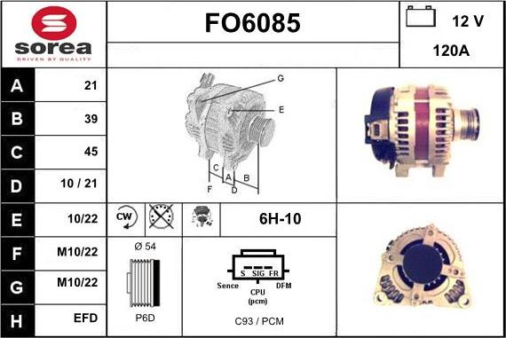 Sera FO6085 - Ģenerators ps1.lv