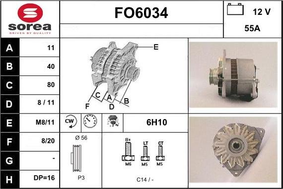 Sera FO6034 - Ģenerators ps1.lv