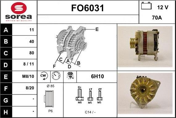 Sera FO6031 - Ģenerators ps1.lv