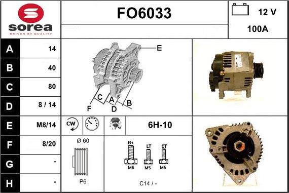 Sera FO6033 - Ģenerators ps1.lv