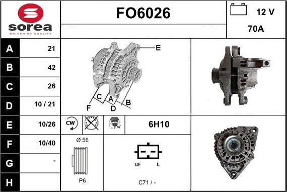 Sera FO6026 - Ģenerators ps1.lv