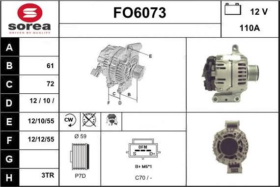 Sera FO6073 - Ģenerators ps1.lv