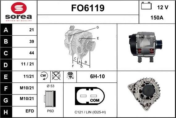 Sera FO6119 - Ģenerators ps1.lv