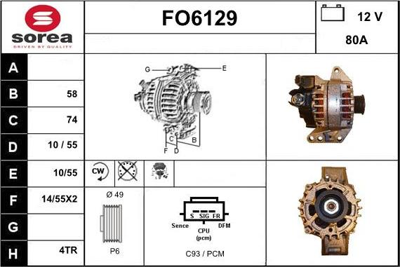 Sera FO6129 - Ģenerators ps1.lv