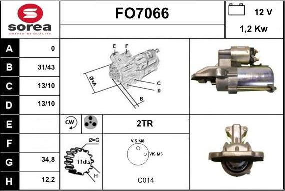 Sera FO7066 - Starteris ps1.lv