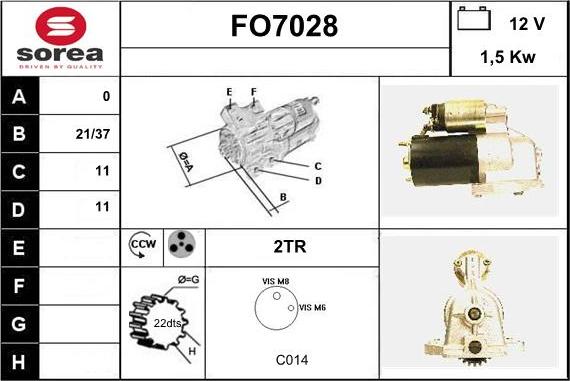 Sera FO7028 - Starteris ps1.lv