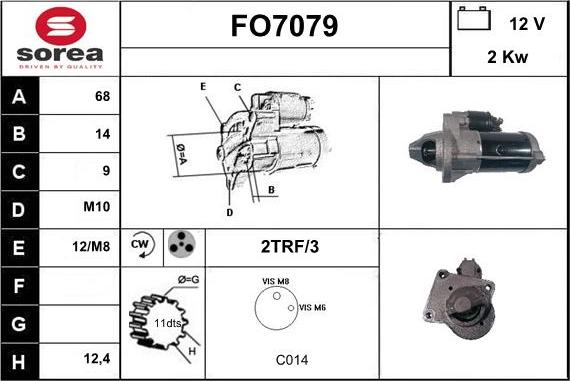 Sera FO7079 - Starteris ps1.lv