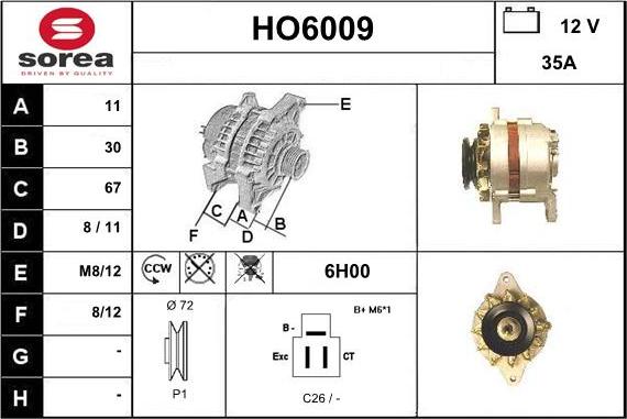 Sera HO6009 - Ģenerators ps1.lv