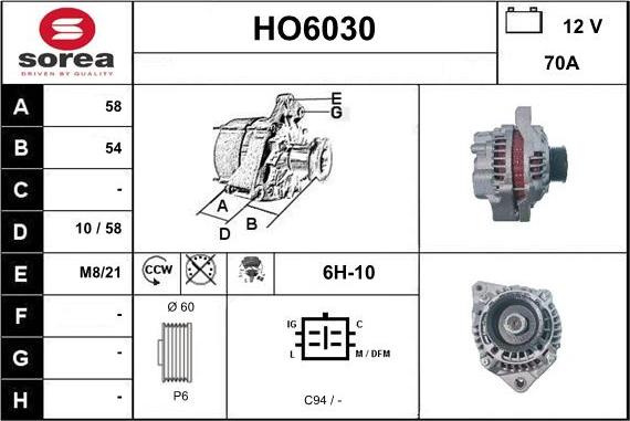 Sera HO6030 - Ģenerators ps1.lv