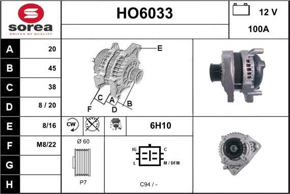 Sera HO6033 - Ģenerators ps1.lv