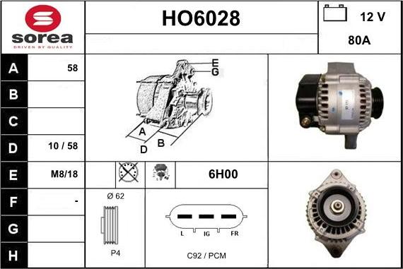 Sera HO6028 - Ģenerators ps1.lv