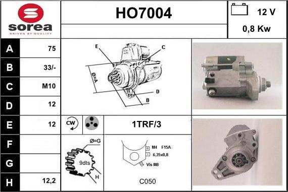 Sera HO7004 - Starteris ps1.lv