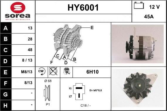 Sera HY6001 - Ģenerators ps1.lv