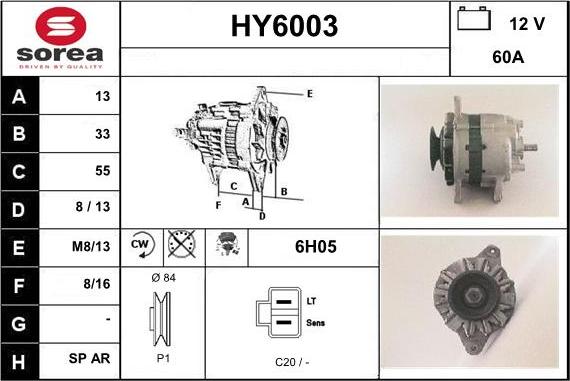 Sera HY6003 - Ģenerators ps1.lv