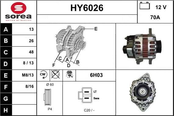 Sera HY6026 - Ģenerators ps1.lv