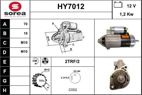 Sera HY7012 - Starteris ps1.lv