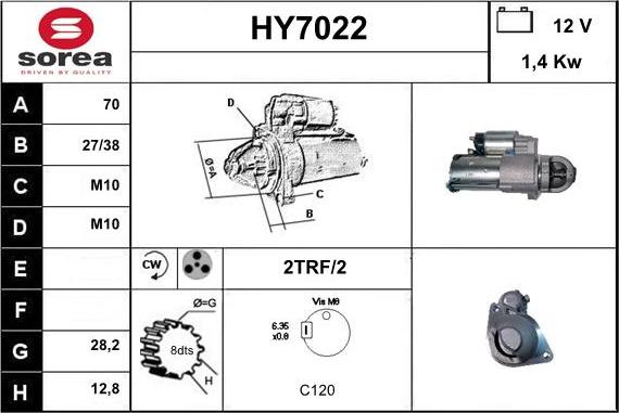 Sera HY7022 - Starteris ps1.lv